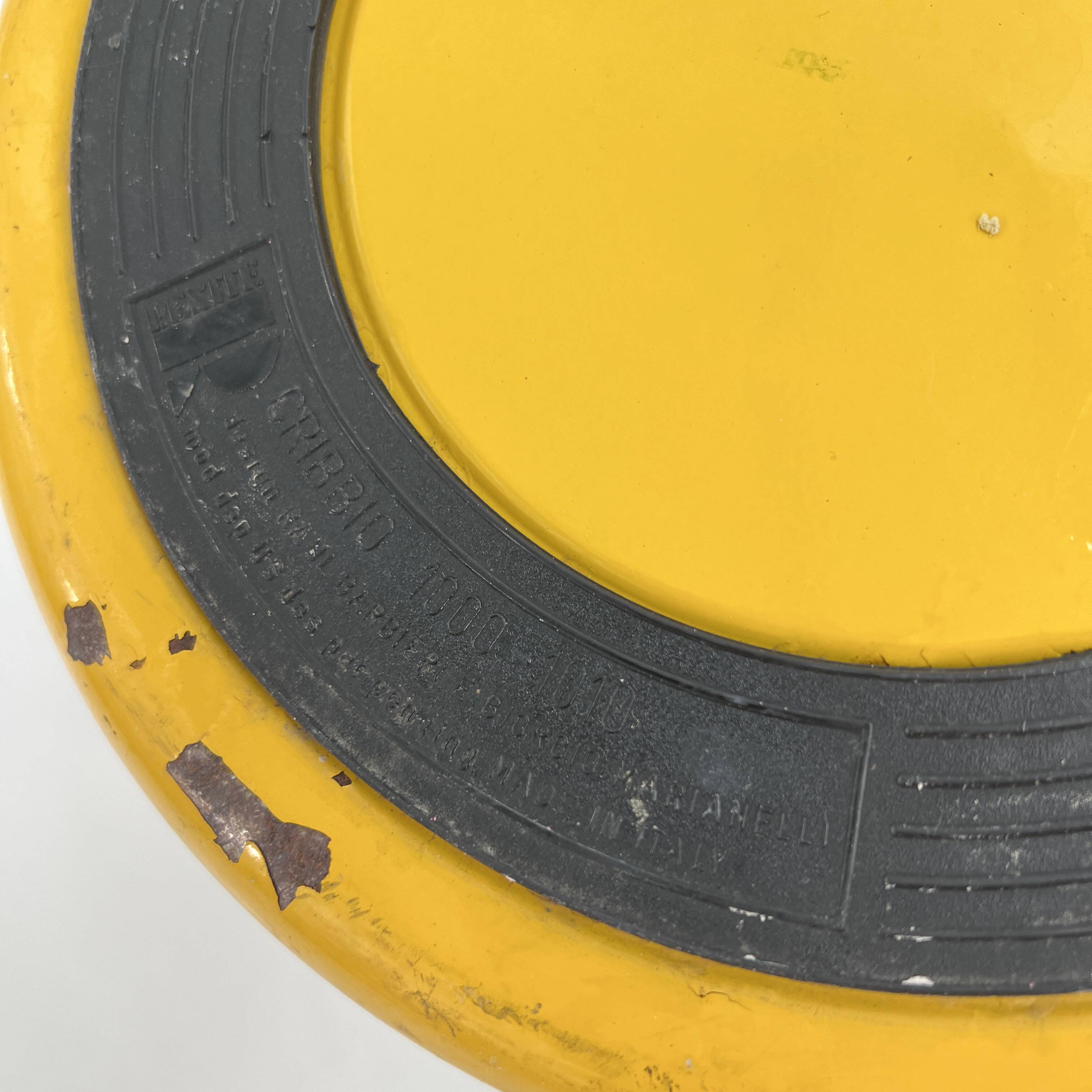 Paper Bin or Umbrella Holder by R. Barbieri & R. Marianelli for Rexite, 1980