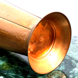 Umbrella holder copper