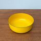 Yellow enamel bowl mid-century by Kaj Franck for Wärtsila Arabia, Finland, 1960s.