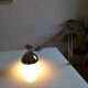 Articulated architect lamp with vintage clip, 90s, chrome metal