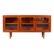 Vintage Teak Display Cabinet, Denmark, 1980s