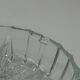 Bol en verre pressé vintage