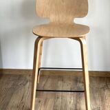 Beech bar chair