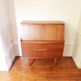 Vintage Scandinavian secretary in teak