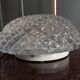Vintage moulded glass wall light / ceiling light
