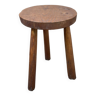 Tabouret tripode vintage