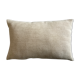 Cushion in Scandinavian ivory wool canvas 1960