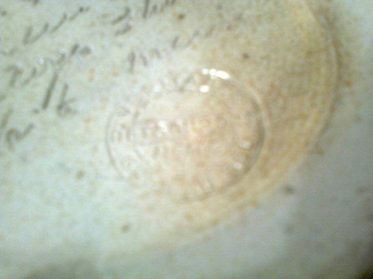 real Betschdorf Alsace vase pot, salt sandstone, blue gray, incised patterns