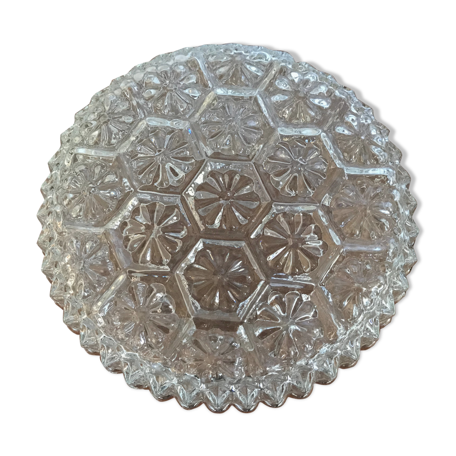 Glass sconce from the 1960s