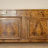 Burgundian buffet from the Louis Philippe era in walnut.