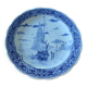 Decorative wall plate in Delft Blue