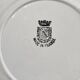 Dessert plate - Saint Amand earthenware
