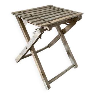 Old folding stool