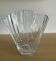Vintage crystal fan vase