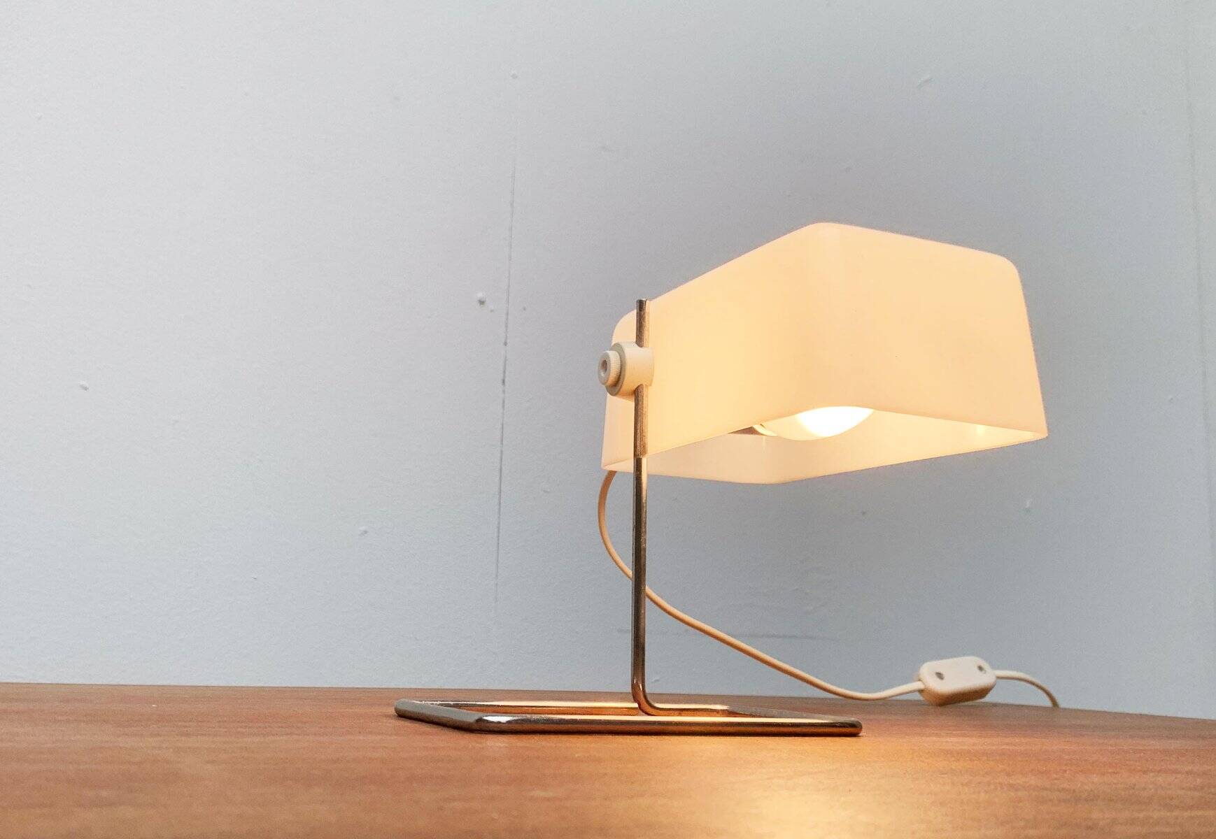 Swiss mid-century table lamp Temde space