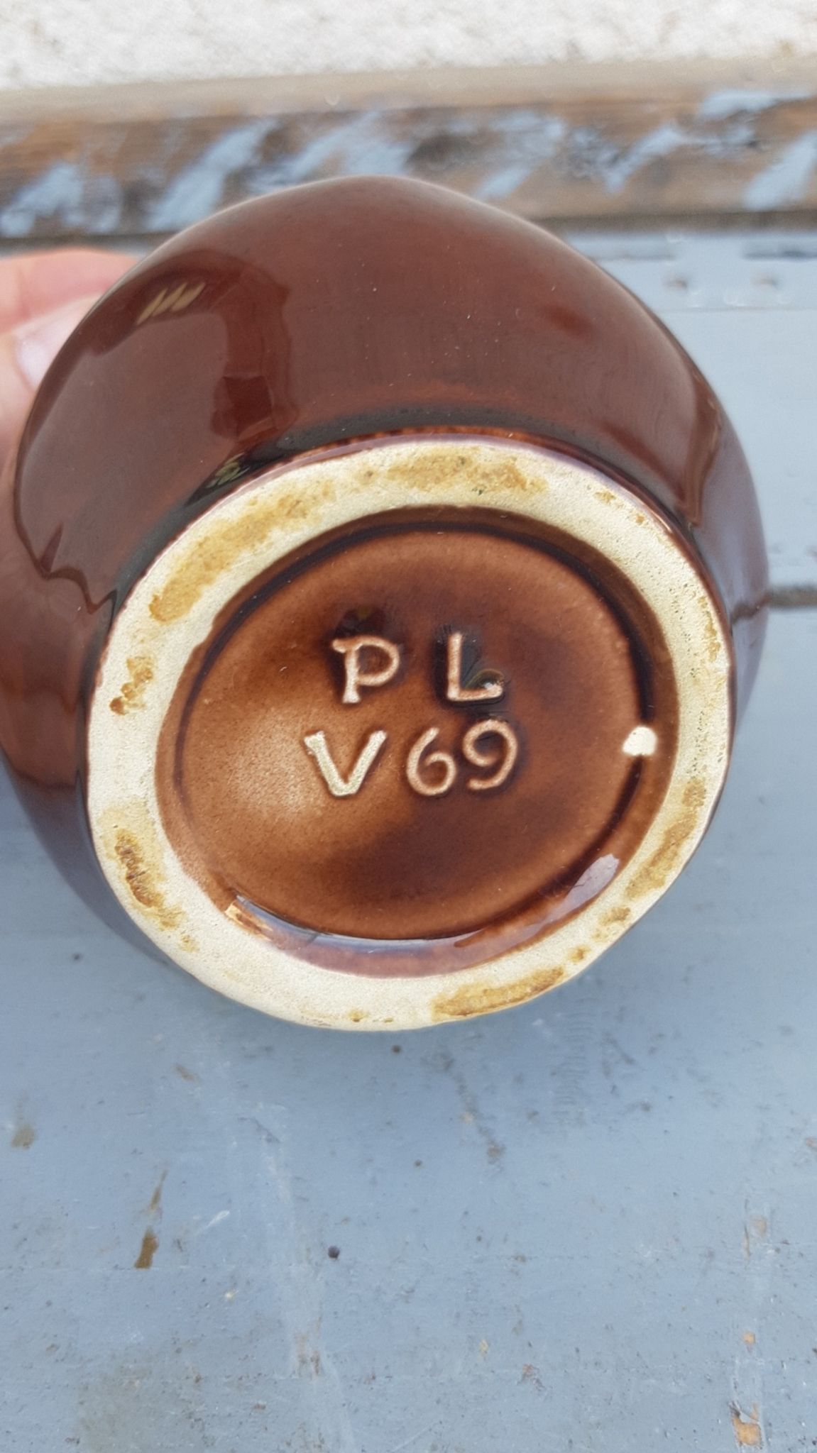 Vase en céramique vintage