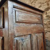 Buffet Ancien Français du XVIIᵉ Siècle en Bois de Châtaignier