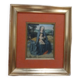 Old portrait frame