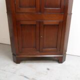 Meuble d'angle ancien en acajou