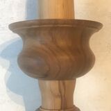 Lampe en bois 48 cm  circa 1960