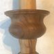 Lampe en bois 48 cm  circa 1960