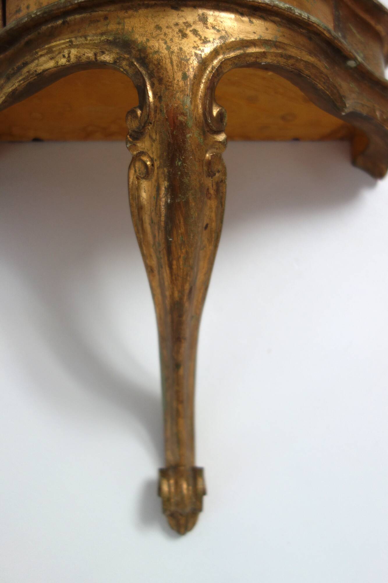 Console murale en bois vintage