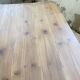 Beech and pine farmhouse table with spindle legs 170 cm