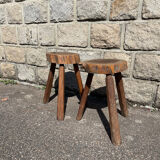 Tabouret deux tripots
