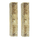 Pair of Mid-Century Tubular Murano Glass Wall Lights from Hillebrand, 1970s