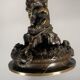 Christophe Fratin (1801-1864) Pair of Bronze Cups with Bears