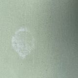 Patinated green baluster table