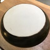 Round glazed sandstone dish