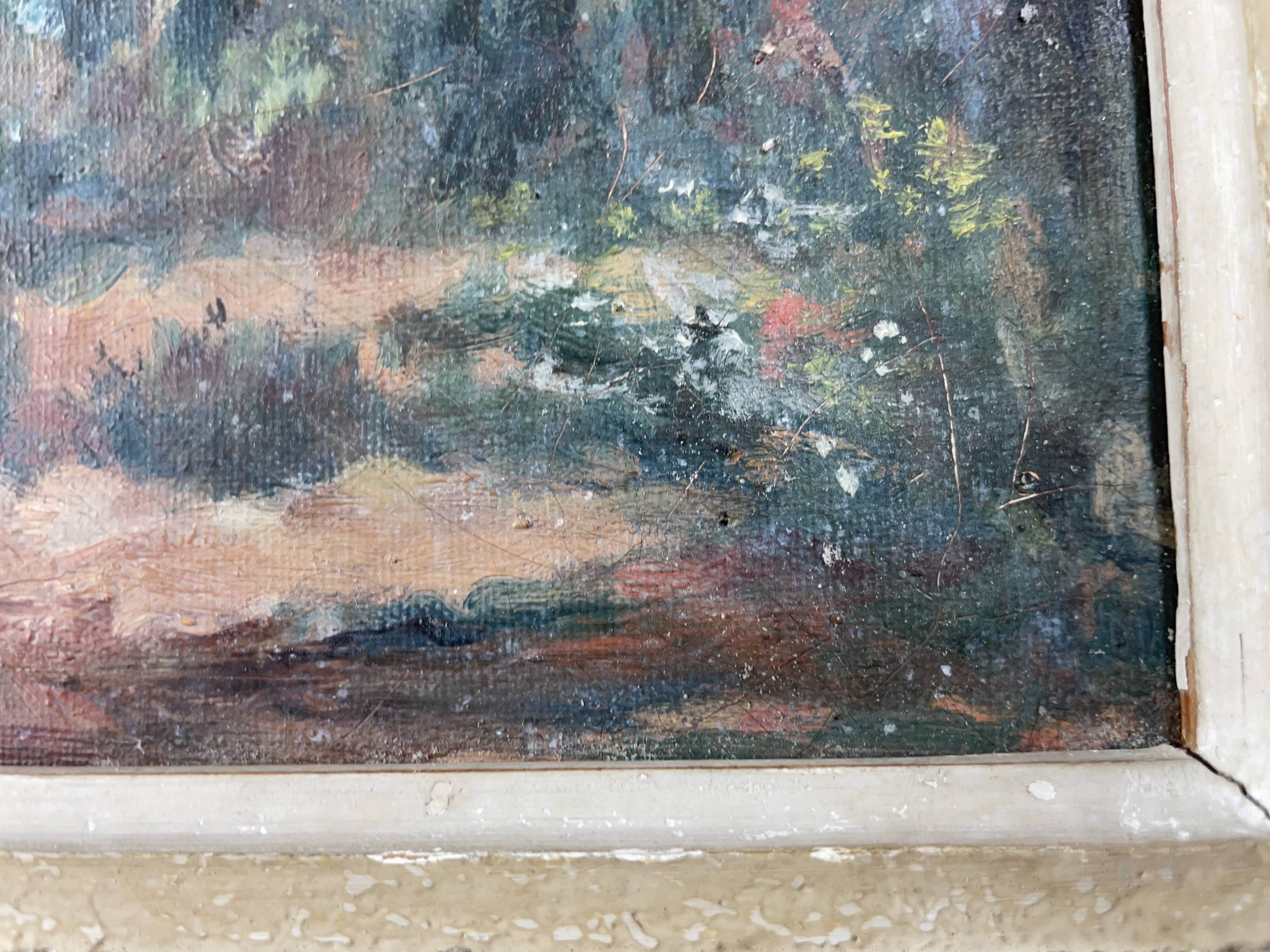 Unsigned painting Côte de Vendée,