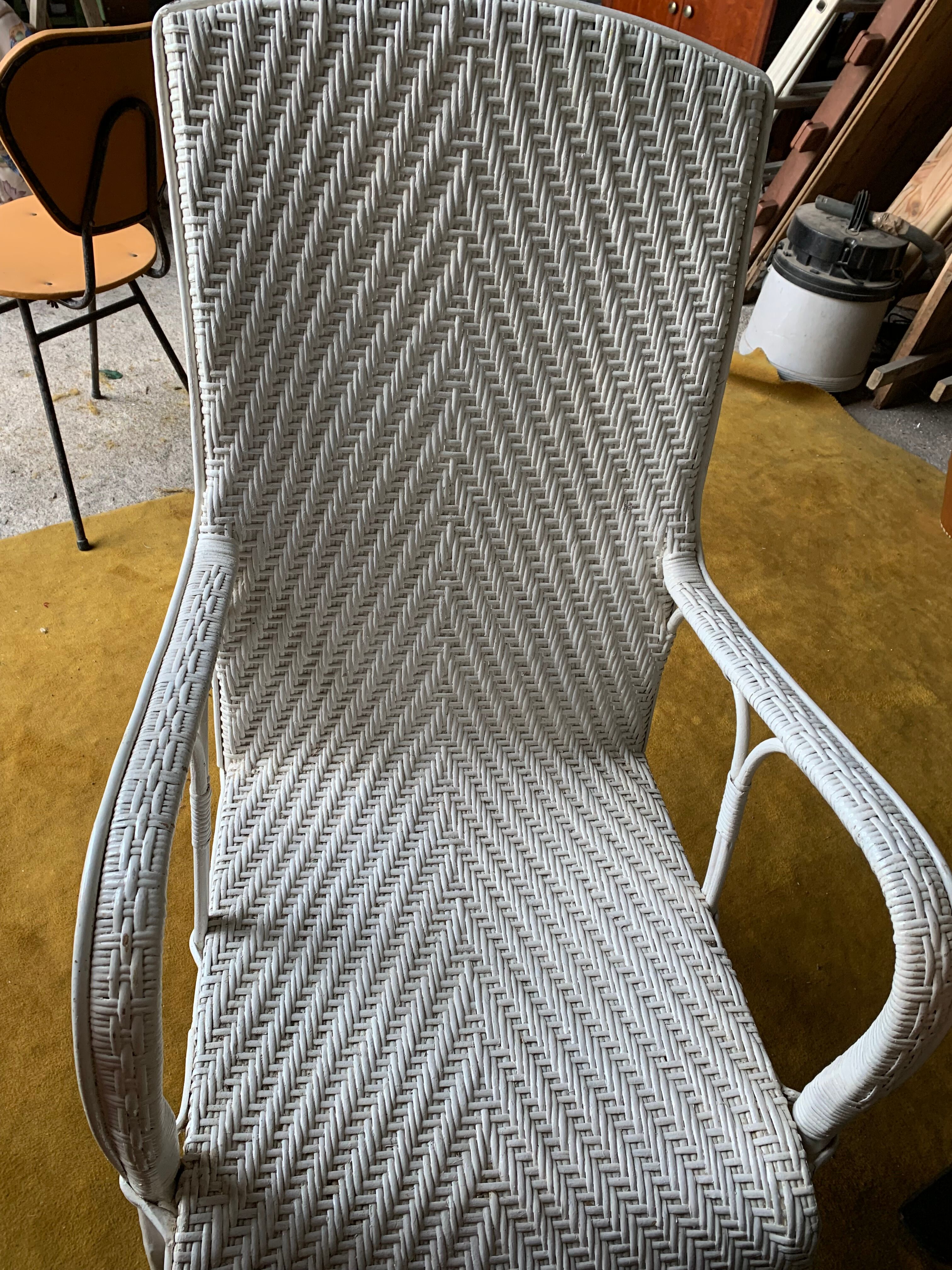 Rattan armchair from the 70s