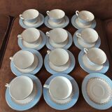 Coffee set at Café Gilbert