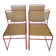 4 Flyline spaghetti chairs by Giandomenico Bennotti 1970