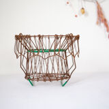 Vintage egg basket