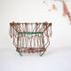 Panier à oeufs vintage