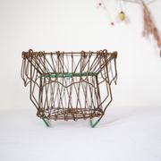 Panier à oeufs vintage