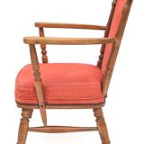 3 old armchairs