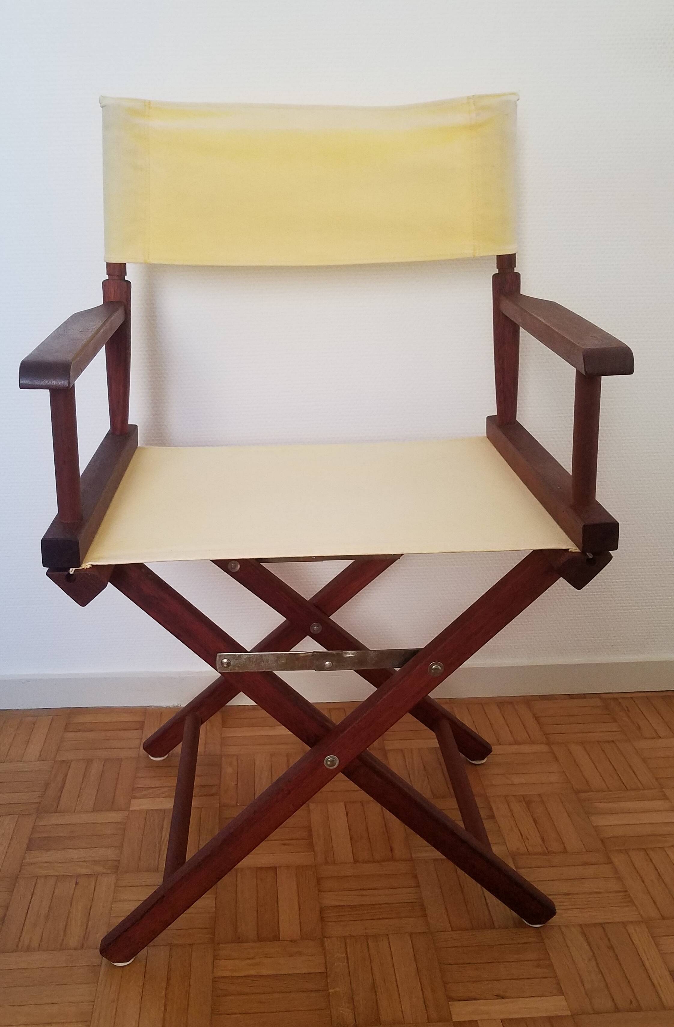Vintage director's folding chair