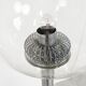 Vintage chrome and glass floor lamp, 1970s