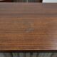 Vintage sideboard wall cabinet with glass sliding doors