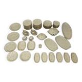 Bohemia Royal Ivory porcelain dinnerware set 1900