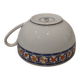 Christofle blue ginkgo porcelain breakfast cup, 35cl