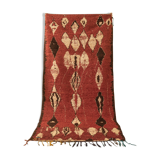 Vintage azilal, berber rug, 143 x 310