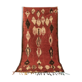 Vintage azilal, berber rug, 143 x 310