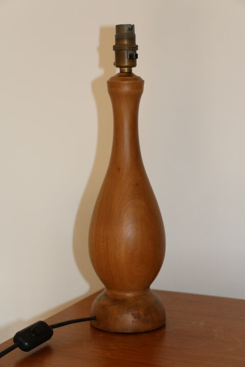 Foot of lamp wood "keel" 360mm (without lampshade)