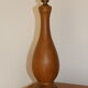 Pied de lampe bois « quille » 360mm (sans abat-jour)