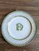 Antique round dish from Creil & Montereau, “Venetian” decor, late 19th century